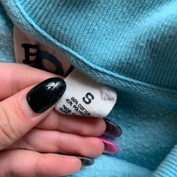 laguna beach blue zip up sweatshirt vsco - Picture 2 of 5